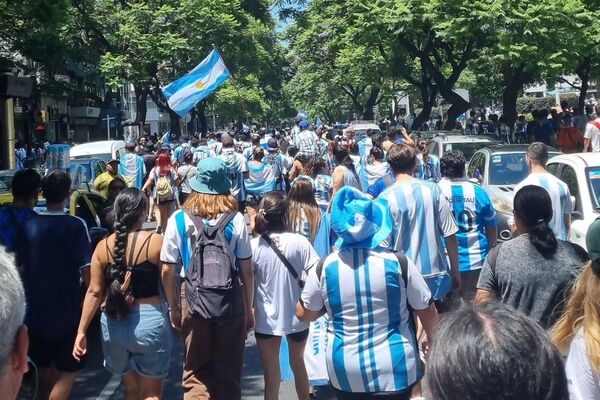 Bienvenida a la selección argentina en Buenos Aires - Sputnik Mundo