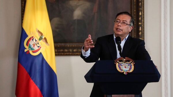 El presidente de Colombia, Gustavo Petro, - Sputnik Mundo