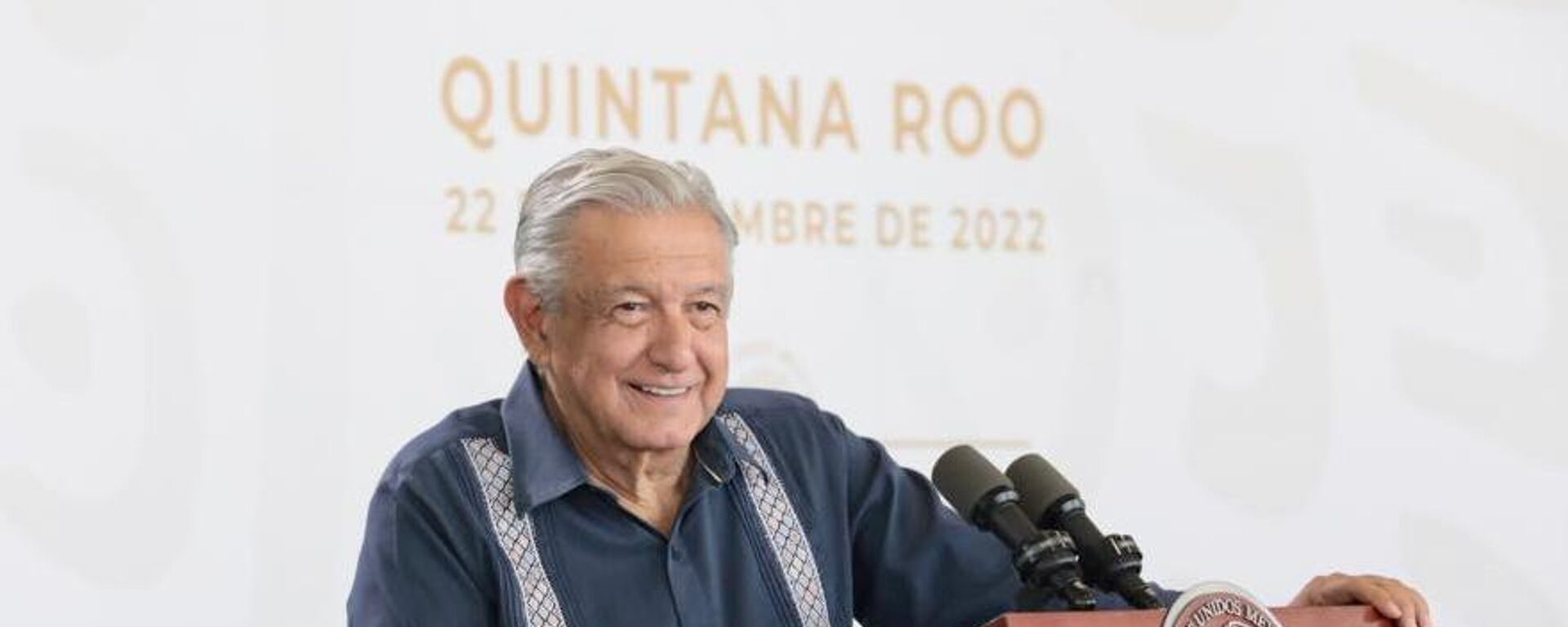 Andrés Manuel López Obrador, presidente de México - Sputnik Mundo, 1920, 22.12.2022