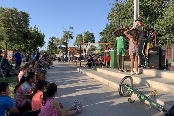 Navidad Popular en Los Nogales, una comunidad de Santiago de Chile - Sputnik Mundo