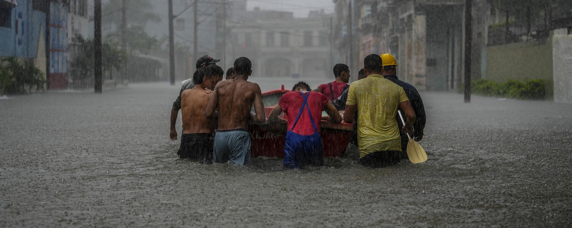 Ciclón tropical en La Habana - Sputnik Mundo, 1920, 25.12.2022