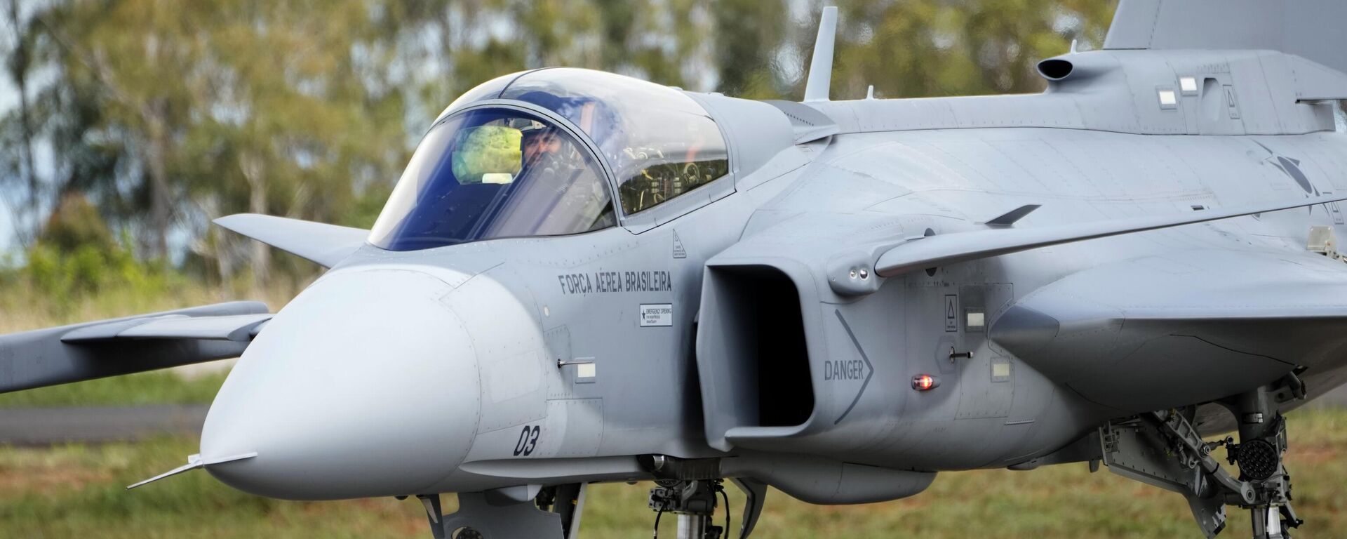 Gripen F-39 de la Fuerza Aérea de Brasil - Sputnik Mundo, 1920, 17.04.2025
