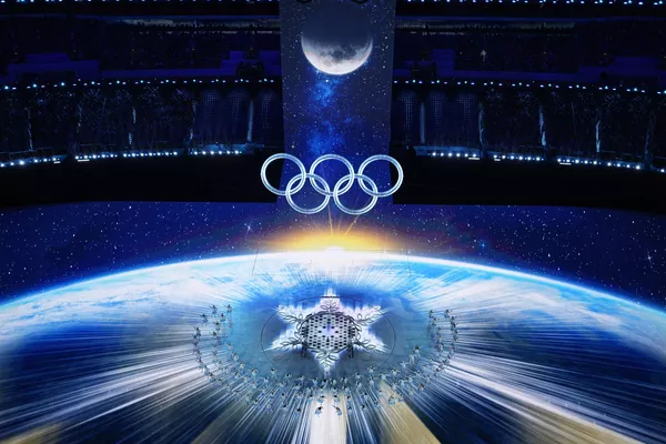 Despliegue artístico de bailarines durante la ceremonia de apertura de los Juegos Olímpicos de Invierno, el 4 de febrero en Pekín, China. Despliegue artístico de bailarines durante la ceremonia de apertura de los Juegos Olímpicos de Invierno, el 4 de febrero en Pekín, China. - Sputnik Mundo