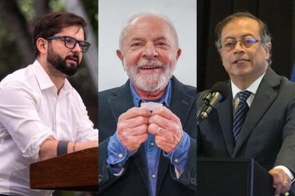 El avance de la izquierda en América Latina: Boric, Lula y PetroEl año 2022 estuvo marcado por el avance de la izquierda en América Latina. El 11 de marzo, Gabriel Boric tomó juramento como nuevo presidente de Chile, tras imponerse en segunda vuelta frente al derechista José Antonio Kast. Entre los miembros de su gabinete, destaca Maya Fernández, nieta del expresidente Salvador Allende, al frente del Ministerio de Defensa.El 19 de junio, el líder de Colombia Humana, Gustavo Petro, derrotó en las urnas a Rodolfo Hernández, convirtiéndose en el primer presidente de izquierda en el país sudamericano. Llegó al poder de la mano de Francia Márquez como vicepresidenta: la primera mujer negra en ocupar el cargo.Dos meses después, el 30 de octubre, Brasil se sumó a la ola progresista de la región gracias al triunfo de Luiz Inacio Lula da Silva, casi tres años después de salir de la cárcel, en donde pasó 580 días acusado de corrupción, algo que no se pudo nunca comprobar. La victoria de Lula representó el regreso de la izquierda al poder desde 2016. - Sputnik Mundo