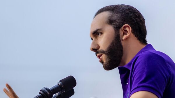 El presidente de El Salvador, Nayib Bukele - Sputnik Mundo