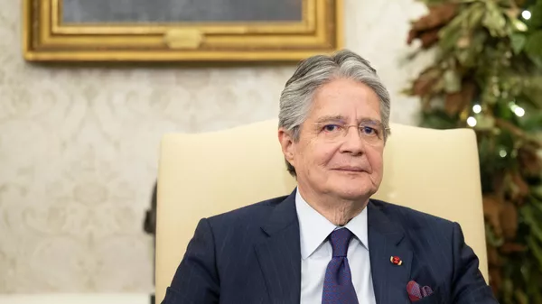 Guillermo Lasso, presidente de Ecuador - Sputnik Mundo