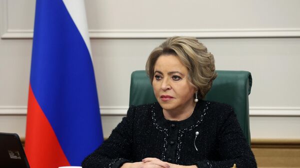 Valentina Matvienko, presidenta del Consejo de la Federación (Senado ruso) - Sputnik Mundo