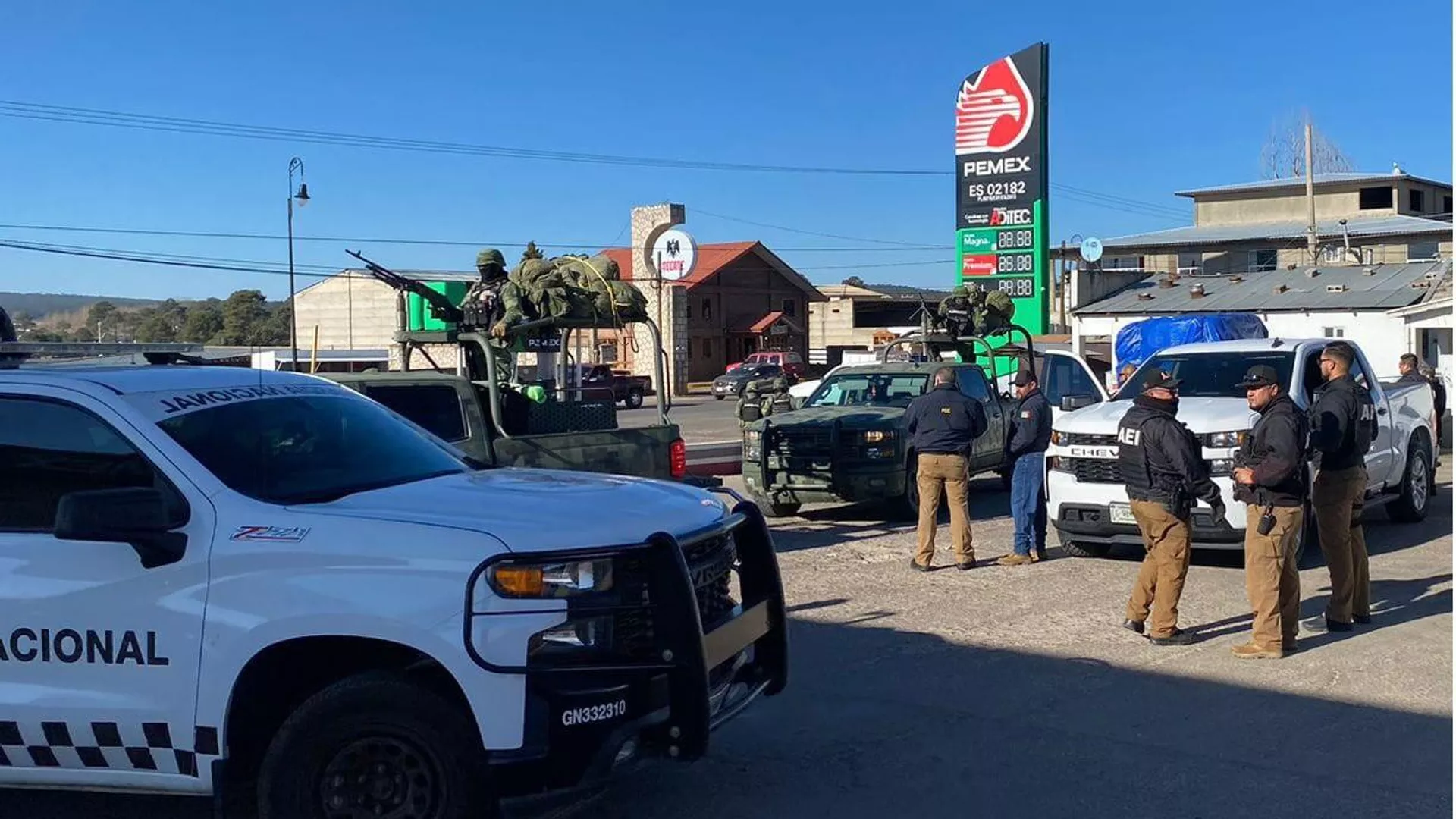 Elementos de seguridad coordinados en Chihuahua - Sputnik Mundo, 1920, 01.01.2023