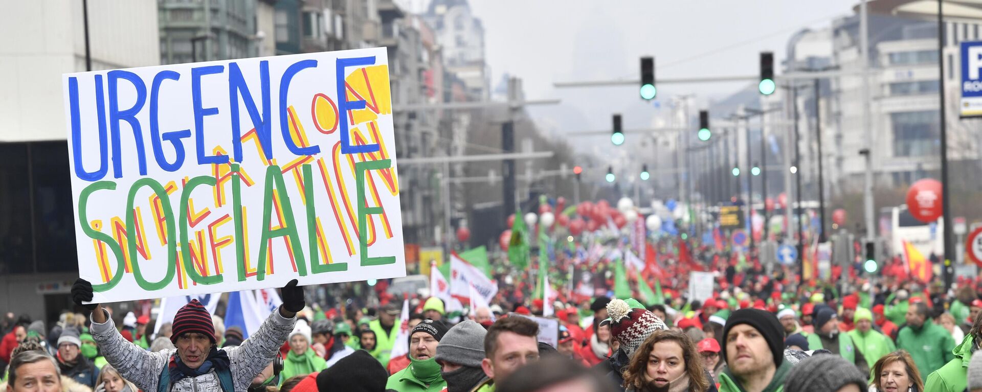 Protestas en Bruselas - Sputnik Mundo, 1920, 02.01.2023