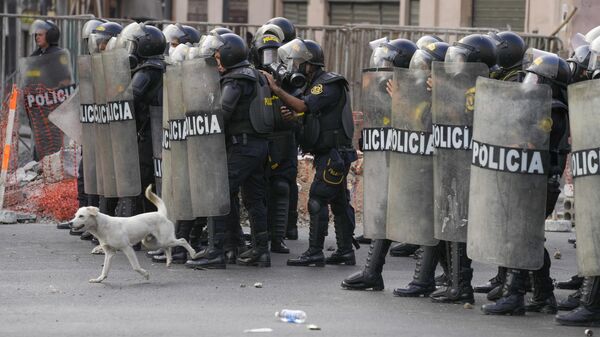 Policía Nacional de Perú - Sputnik Mundo