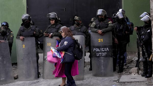 La Policía de Bolivia - Sputnik Mundo