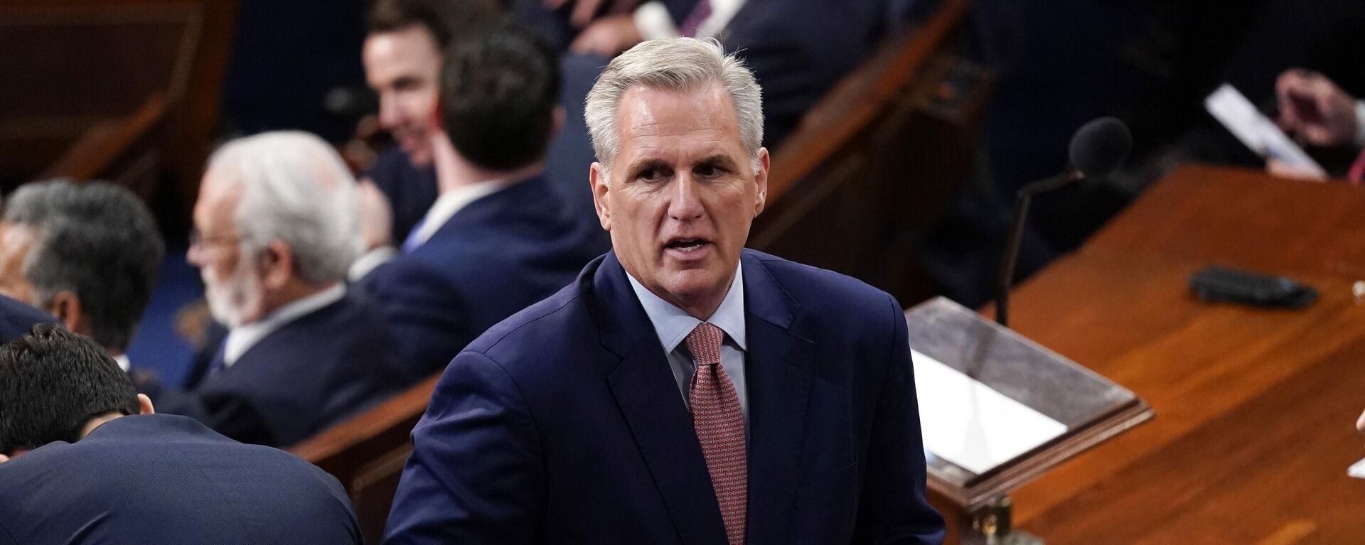 Kevin McCarthy, presidente de la Cámara de Representantes de EEUU - Sputnik Mundo, 1920, 03.10.2023