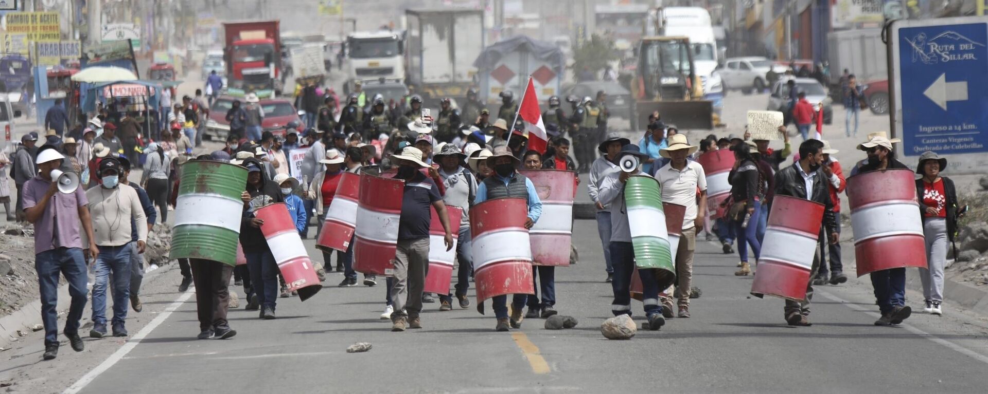 Las protestas en Perú - Sputnik Mundo, 1920, 28.01.2023