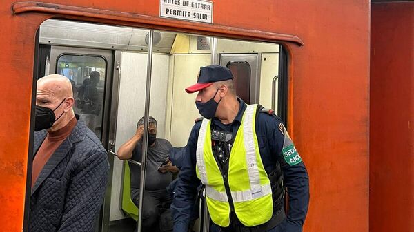 Inspección de vigilancia en la línea 3 del metro - Sputnik Mundo