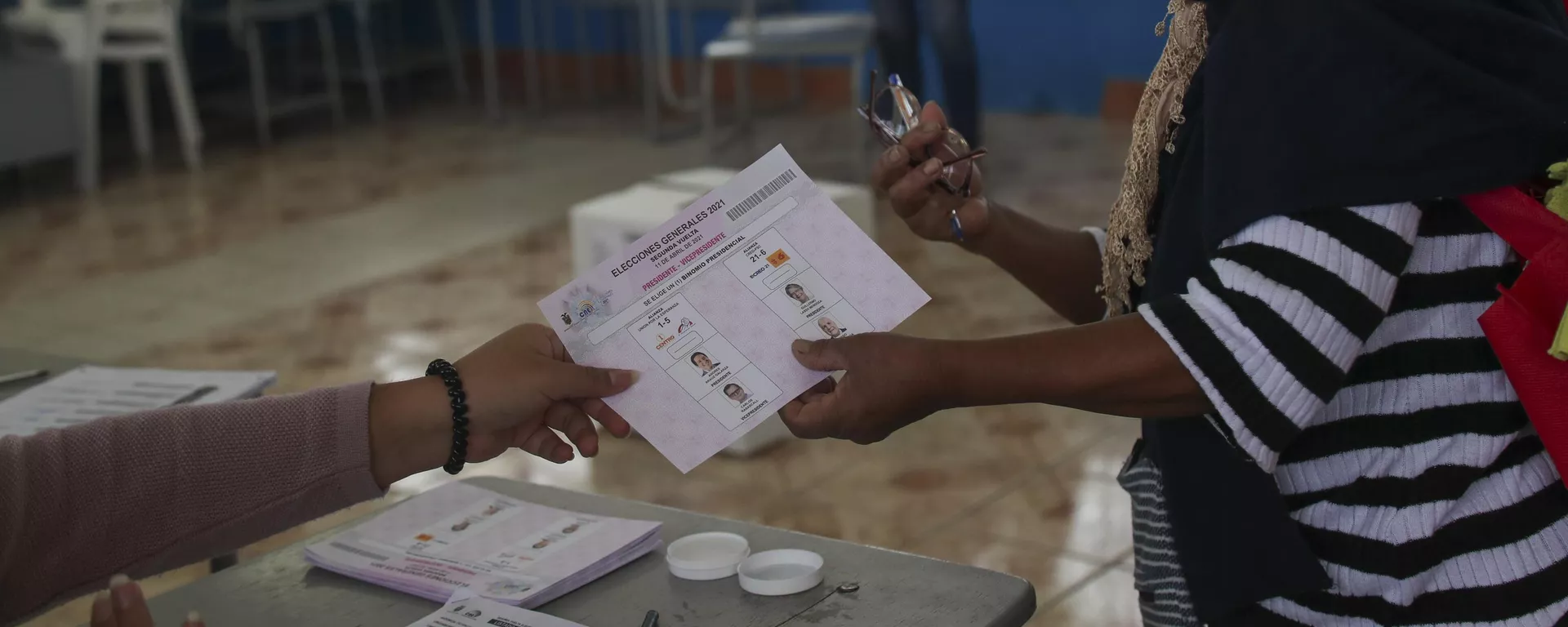 Elecciones presidenciales en Ecuador en 2021 (archivo) - Sputnik Mundo, 1920, 04.02.2023