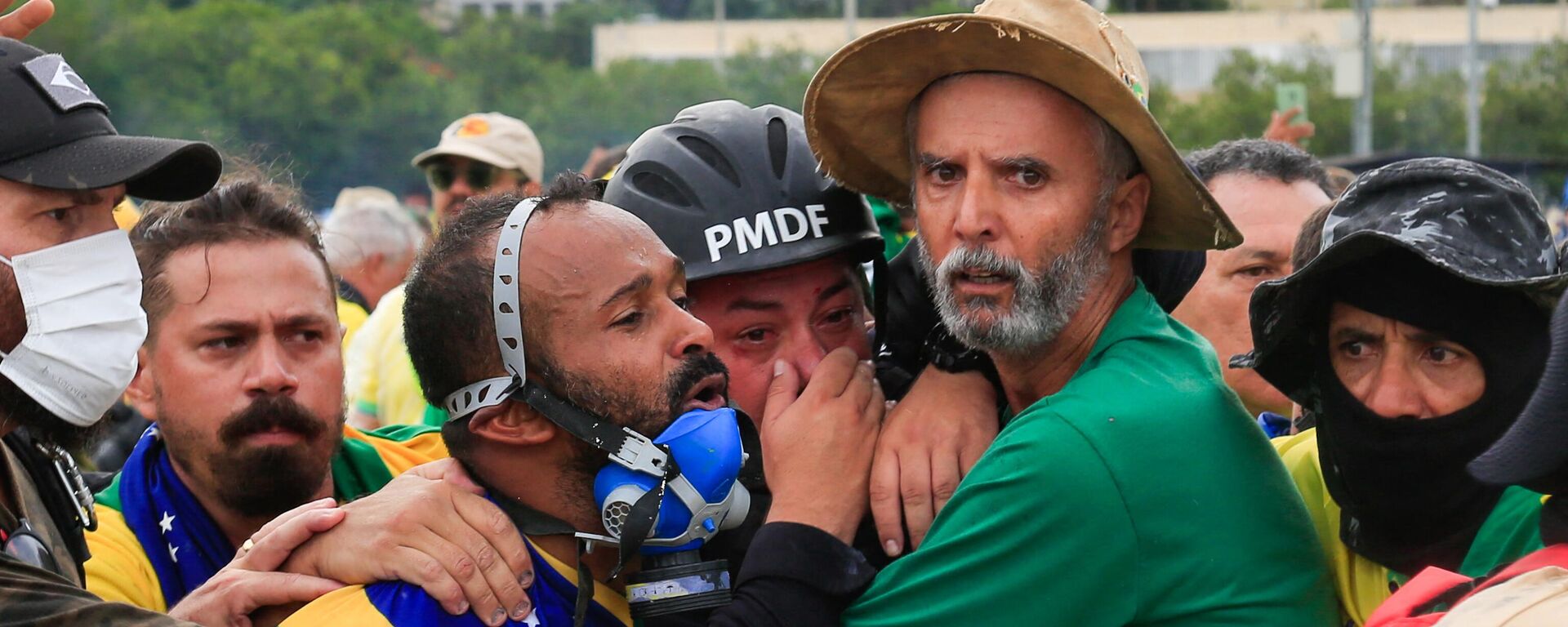 Las autoridades brasileñas calificaron los sucesos de la capital de un intento de golpe de Estado. - Sputnik Mundo, 1920, 09.01.2023