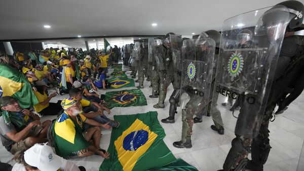 Protestas en Brasil - Sputnik Mundo