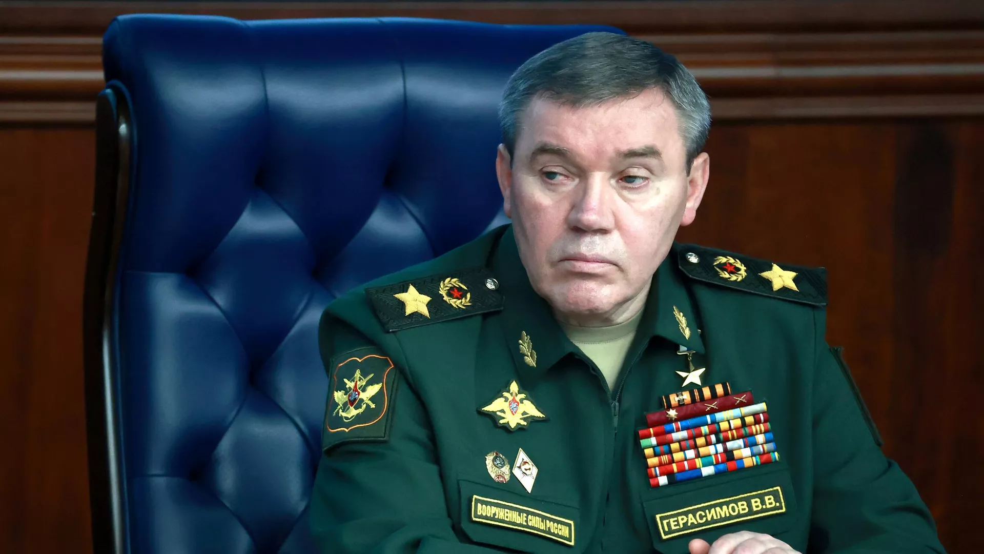 Valeri Guerásimov, el general de Ejército y nuevo comandante de la operación especial