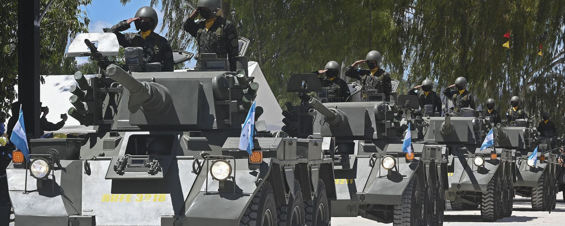 Efectivos de las Fuerzas Armadas de Honduras durante la asunción de Xiomara Castro en 2022 - Sputnik Mundo, 1920, 12.01.2023