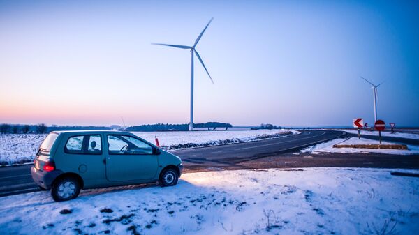 Un vehículo modelo Twingo. Imagen referencial - Sputnik Mundo