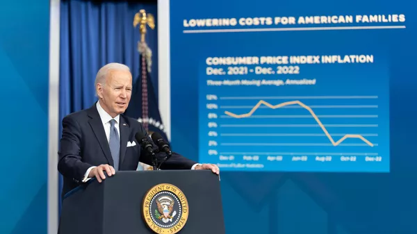 Joe Biden, presidente de EEUU - Sputnik Mundo