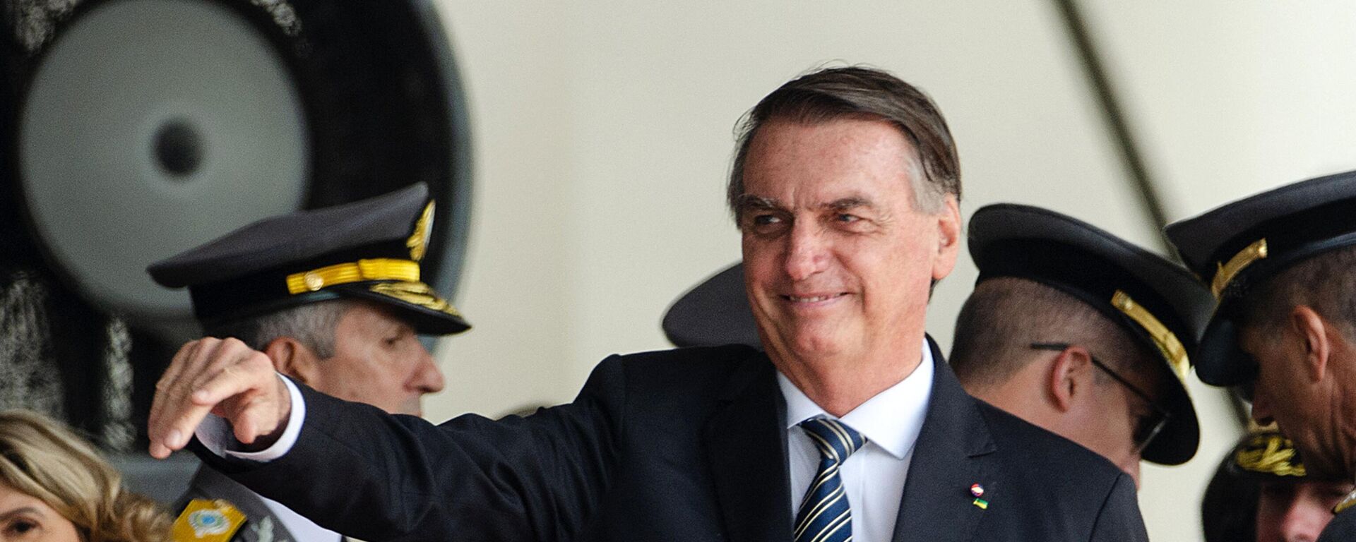 Jair Bolsonaro, expresidente de Brasil, durante una ceremonia militar en Río de Janeiro, en noviembre de 2022 - Sputnik Mundo, 1920, 14.01.2023