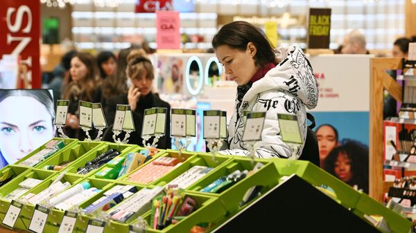 Un centro comercial de Moscú, Rusia (archivo) - Sputnik Mundo