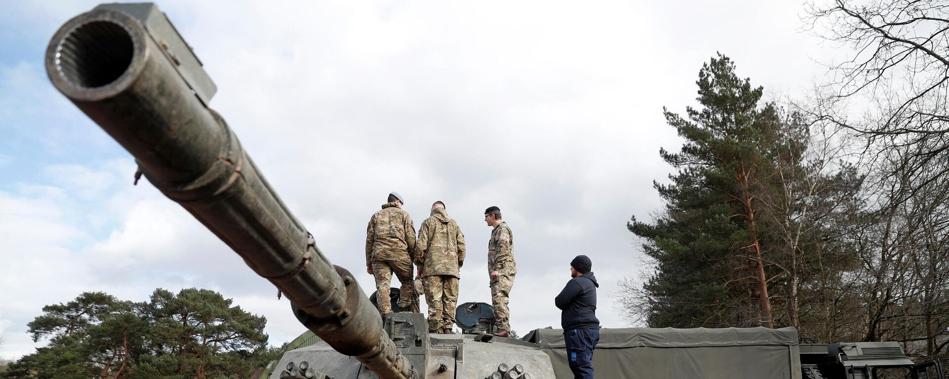 Tanque británico Challenger 2 - Sputnik Mundo, 1920, 14.01.2023