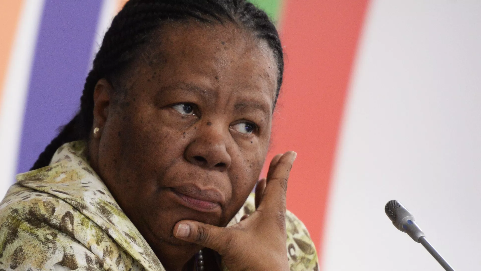La ministra de Exteriores de Sudáfrica, Naledi Pandor (archivo)