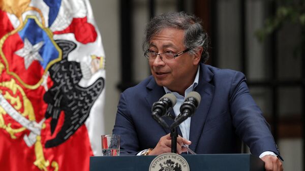 Colombian President Gustavo Petro  - Sputnik Mundo