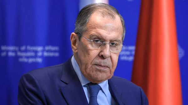 Serguéi Lavrov, el ministro de Asuntos Exteriores de Rusia - Sputnik Mundo