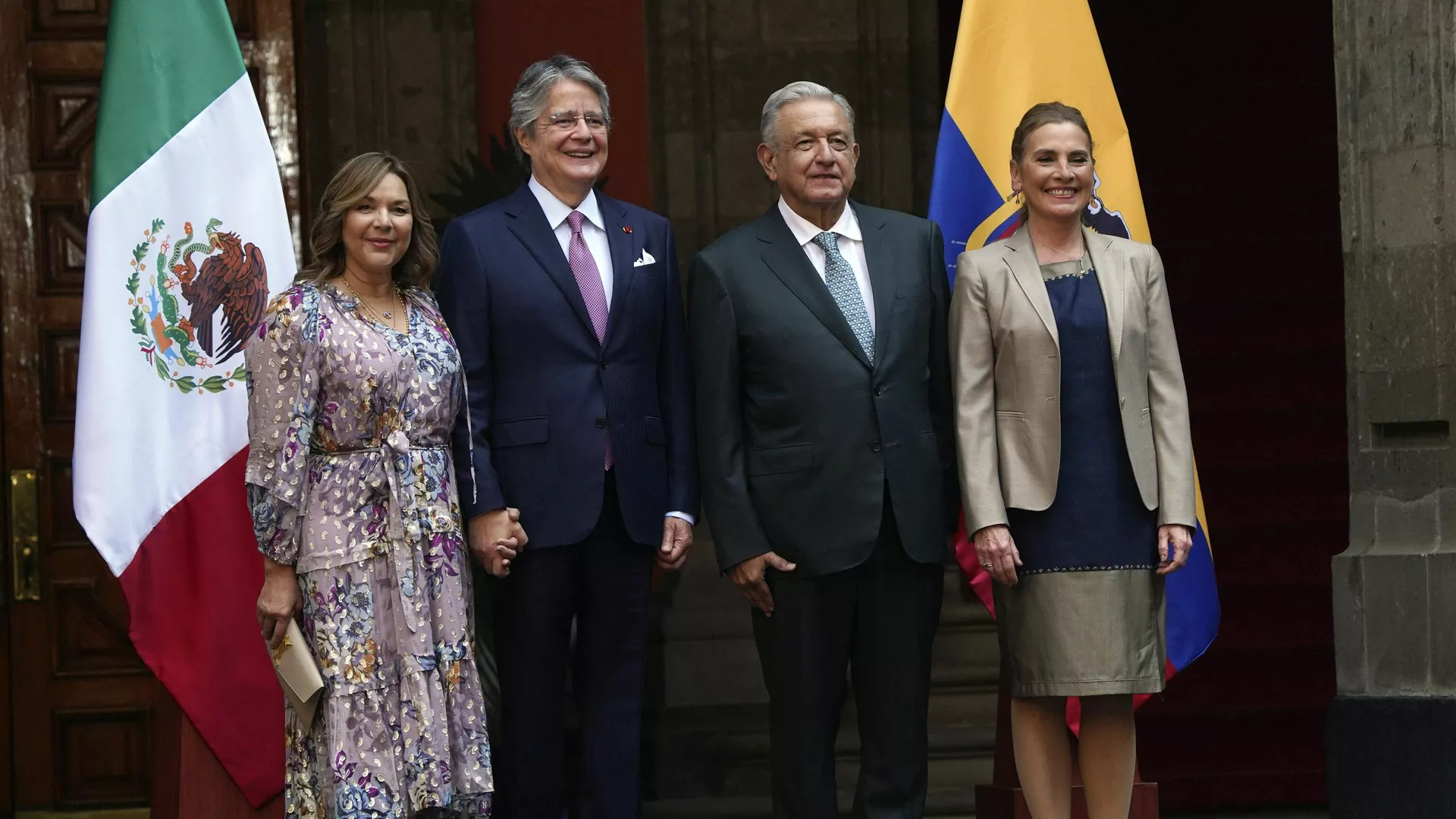 Andrés Manuel López Obrador y Guillermo Lasso 