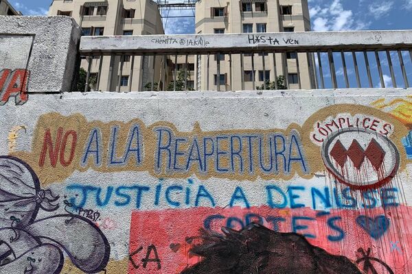 El Jardín de la Resistencia, espacio de memoria en el antuguo acceso a la estación Baquedano en Santiago - Sputnik Mundo