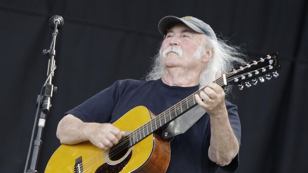 David Crosby, cantautor estadounidense - Sputnik Mundo