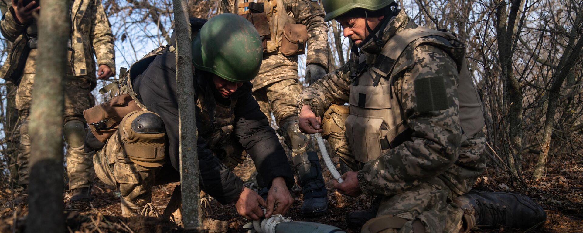 Militares ucranianos - Sputnik Mundo, 1920, 20.01.2023