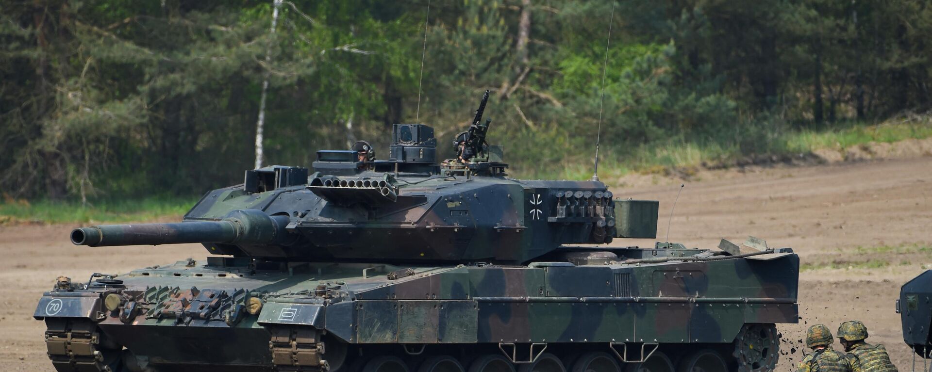 Tanque de combate principal Leopard 2 A7 de las fuerzas armadas alemanas  - Sputnik Mundo, 1920, 01.02.2023