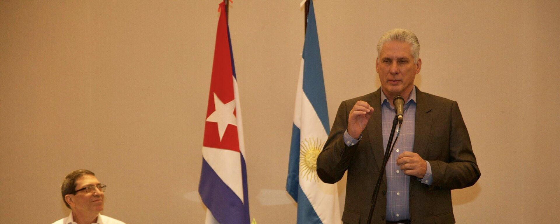 El presidente cubano, Miguel Díaz-Canel El presidente cubano, Miguel Díaz-Canel - Sputnik Mundo, 1920, 23.01.2023