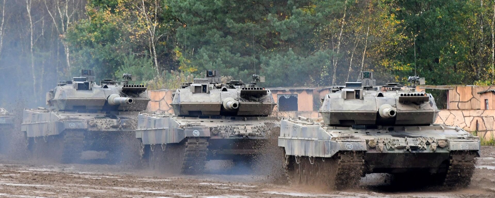 Tanque de combate principal Leopard 2 A7 de las fuerzas armadas alemanas  - Sputnik Mundo, 1920, 23.01.2023