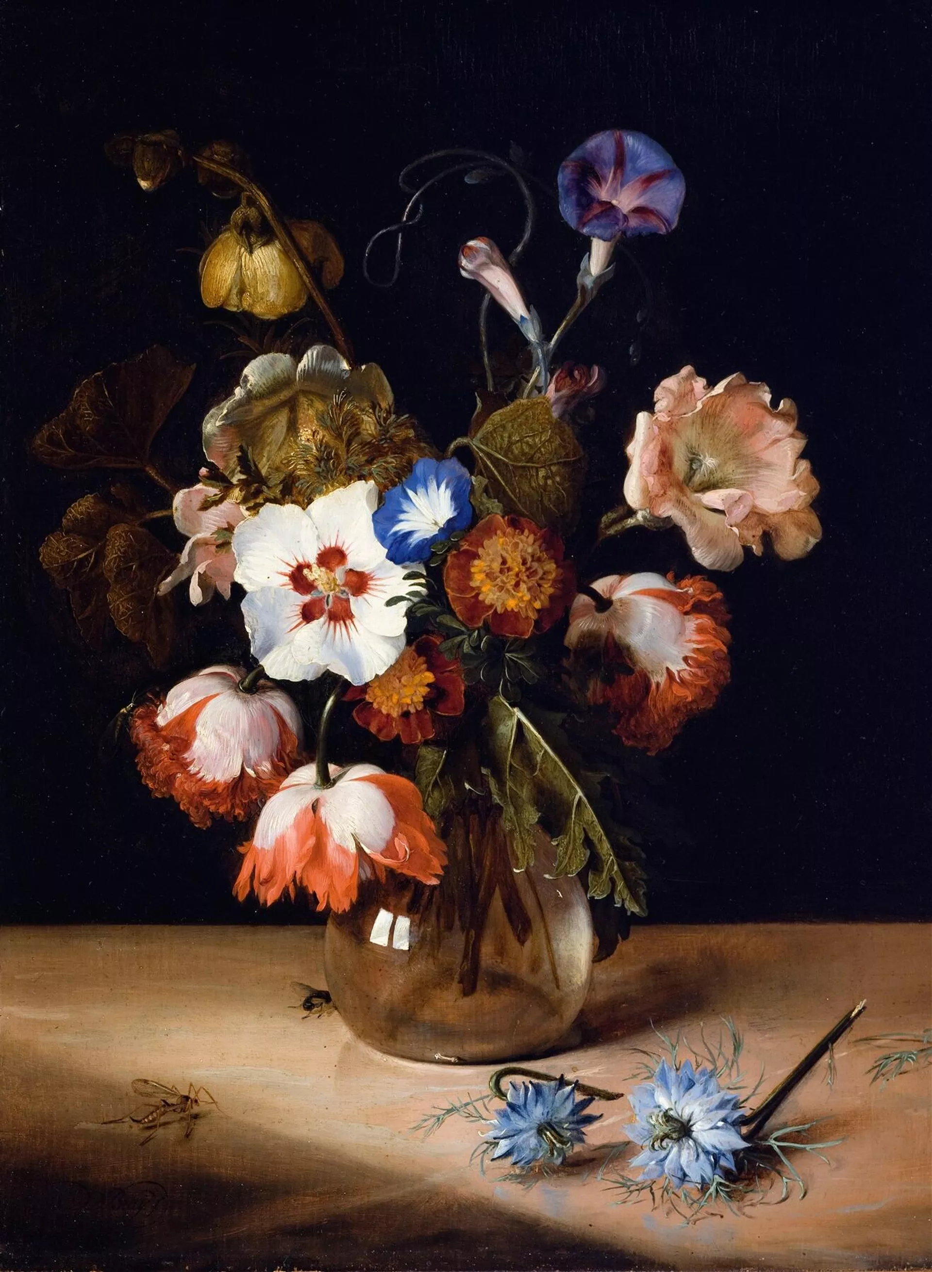 'Flores en un florero de cristal' (1673) de Dirk de Bray 'Flores en un florero de cristal' (1673) de Dirk de Bray - Sputnik Mundo, 1920, 24.01.2023