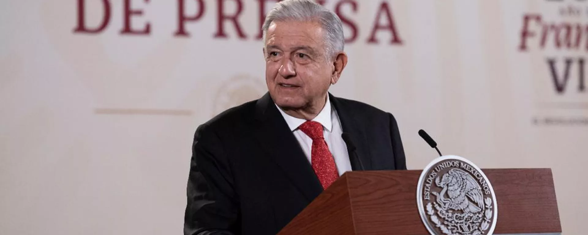 El presidente de México, Andrés Manuel López Obrador - Sputnik Mundo, 1920, 10.02.2023