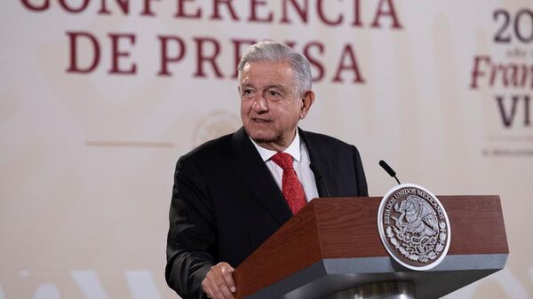 El presidente de México, Andrés Manuel López Obrador - Sputnik Mundo