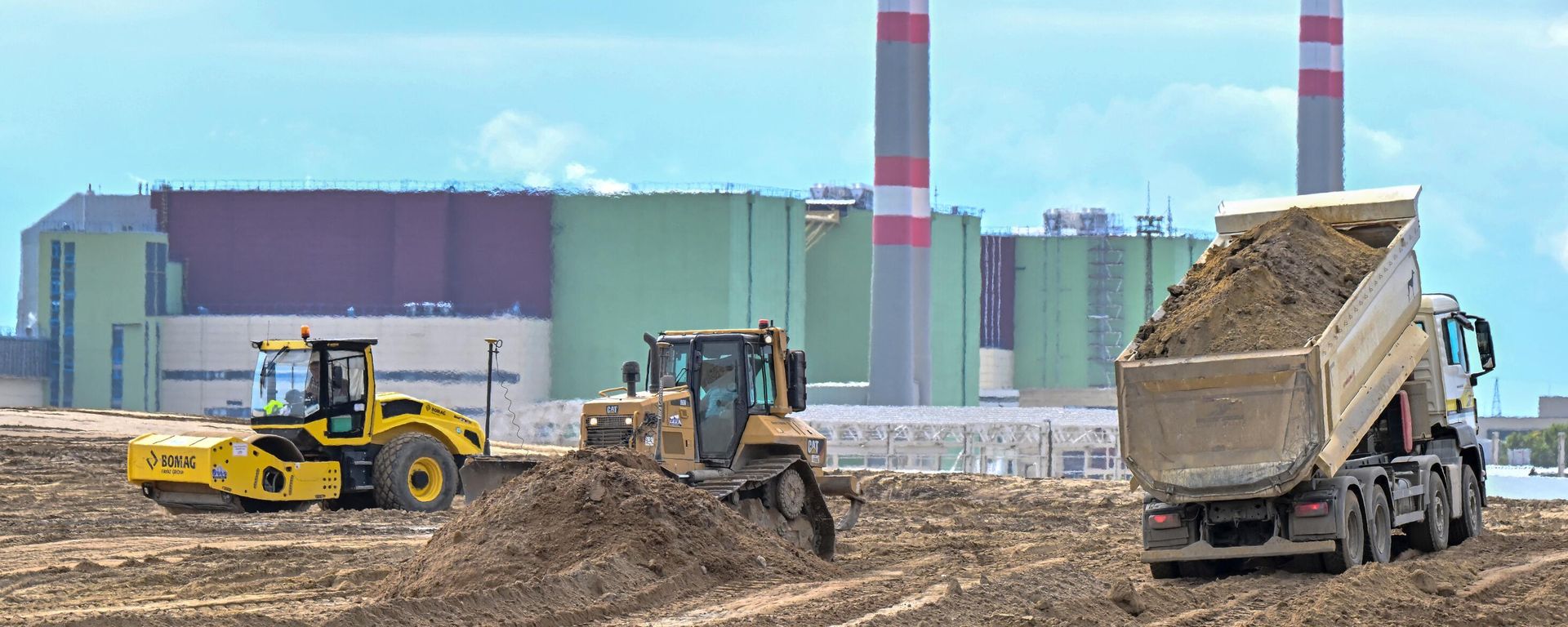 Trabajos cerca de la central nuclear de Paks - Sputnik Mundo, 1920, 26.01.2023