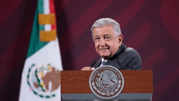 El presidente de México, Andrés Manuel López Obrador - Sputnik Mundo