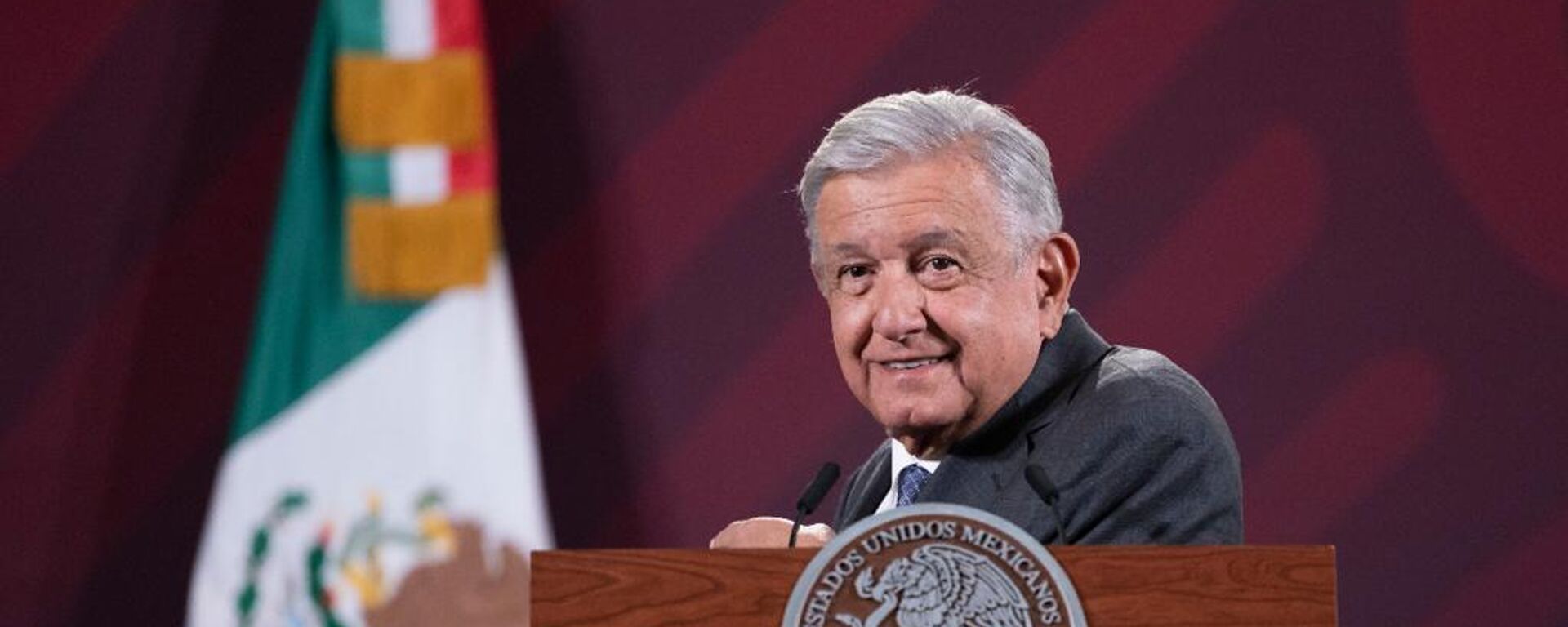 El presidente de México, Andrés Manuel López Obrador - Sputnik Mundo, 1920, 28.03.2023