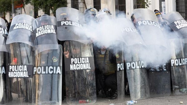 Policía de Perú - Sputnik Mundo