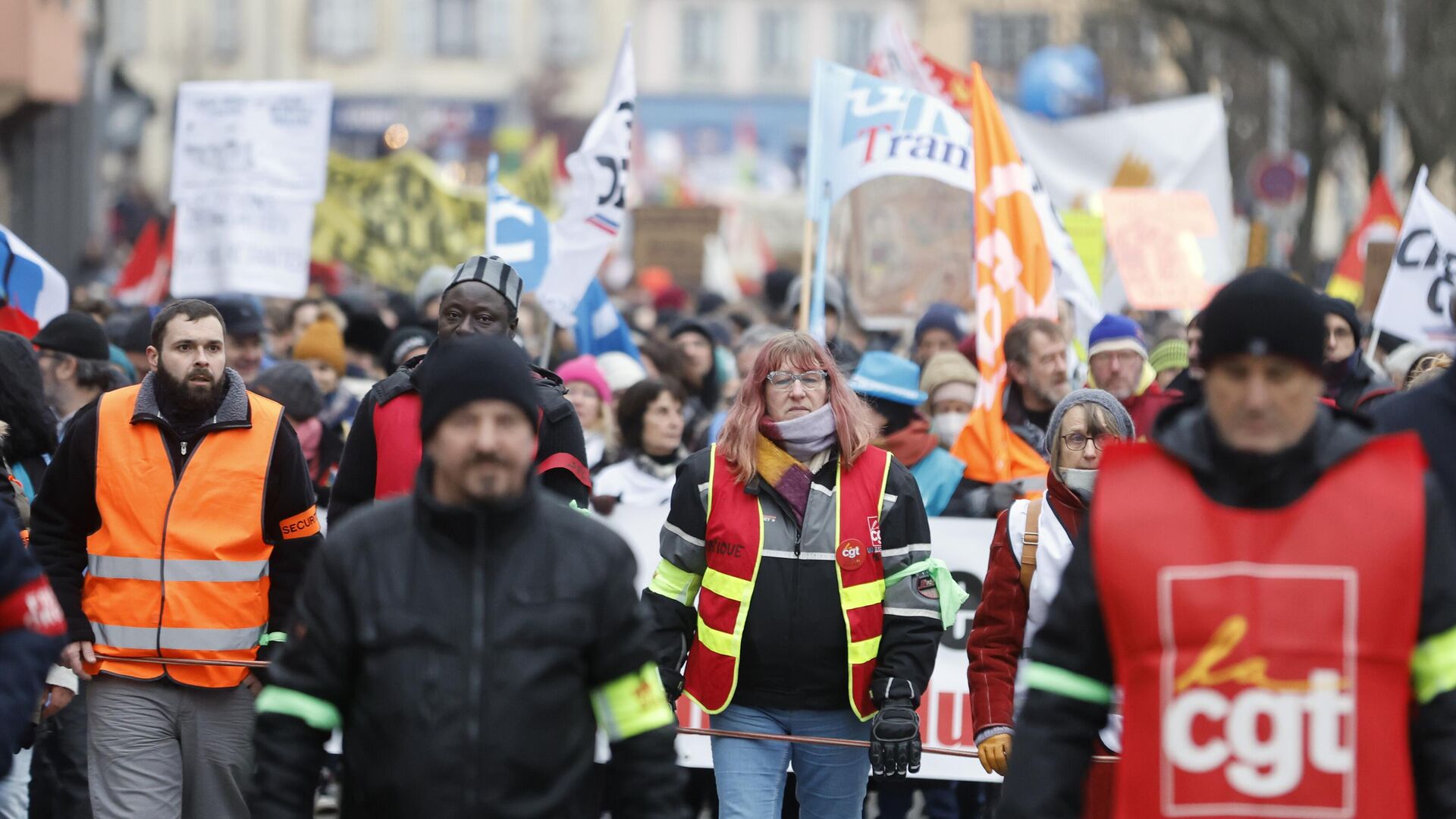 Protestas en Francia 31 de enero de 2023 Protestas en Francia 31 de enero de 2023 - Sputnik Mundo, 1920, 18.03.2023