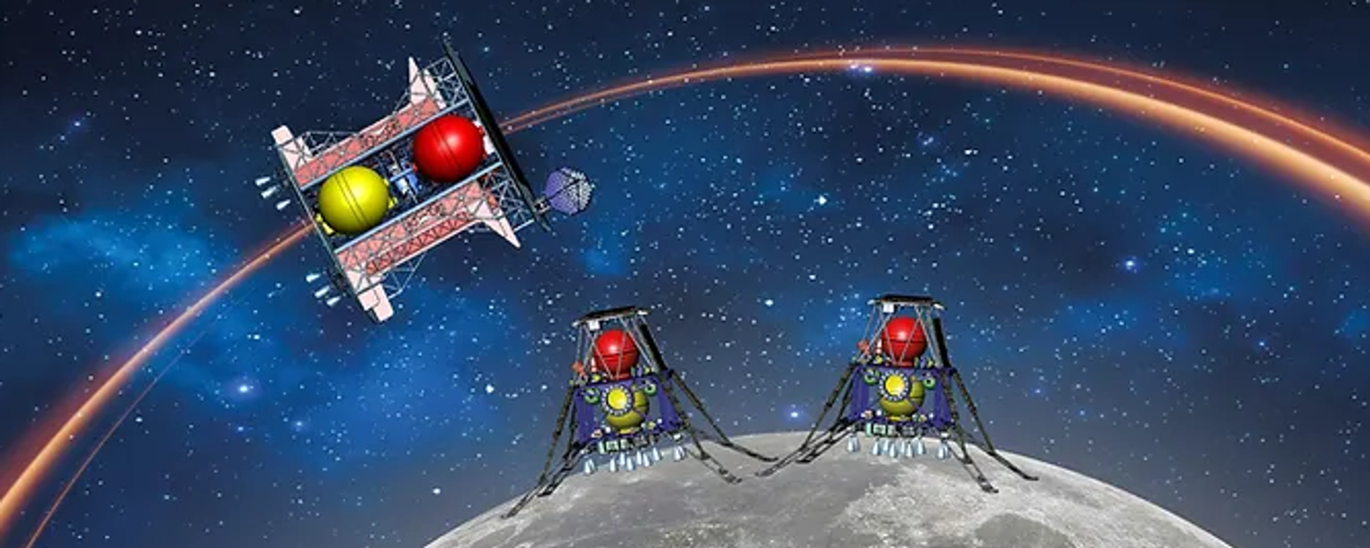 Un plan de la misión lunar Beresheet2 de la Agencia Espacial de Israel - Sputnik Mundo, 1920, 01.02.2023