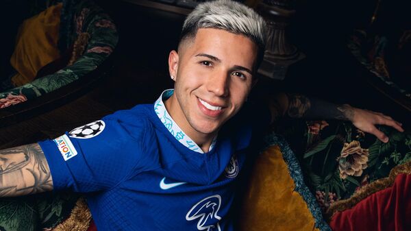 Enzo Fernández, futbolista argentino del Chelsea - Sputnik Mundo