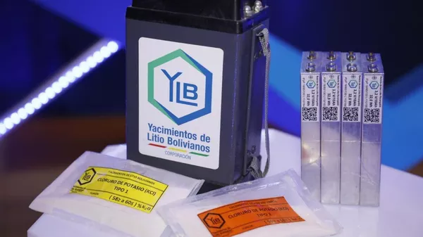 Productos de Yacimientos de Litio Bolivianos (YLB) - Sputnik Mundo