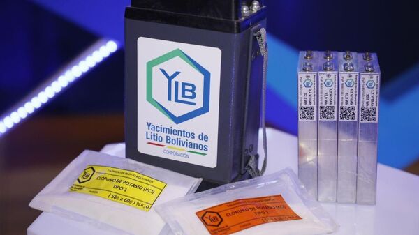 Productos de Yacimientos de Litio Bolivianos (YLB) - Sputnik Mundo